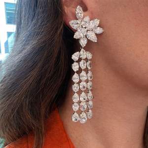 Boucles d'oreilles Huggie en or 14 carats avec diamant jaune cultivé certifié SGL, clarté VVS-VS, tendance, pour fiançailles, mariage, anniversaire - Product Image 1