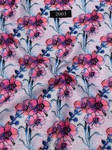 Tissus de polyester imprimés numériques personnalisés pour le textile à la maison pour les offres de rideaux et de housses de chaises en gros - Product Image 4