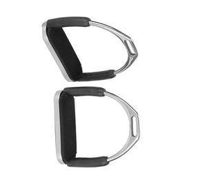 Nouvel arrivage d'étriers d'équitation en acier inoxydable réglable large poignée léger confort équestre exportation - Product Image 5