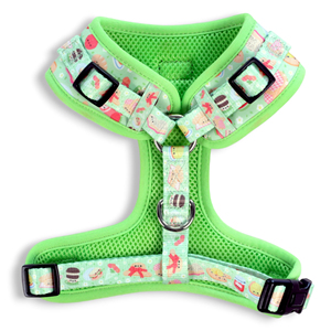 Custom Cute Adjustable <strong>Harness</strong> for <strong>Dogs</strong> Comfortable and Durable Light Green Kawaii Picnic <strong>Harness</strong> for <strong>Extra</strong> <strong>Small</strong> to Large <strong>Dogs</strong> - Product Image 2