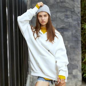 Sweatshirts à capuche d'hiver en polaire Couleur unie Hip Hop Hoody Casual Plus Size Men's Hoodies Pullover Men Hooded for Autumn - Product Image 2