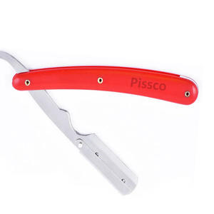 Rasoirs de sécurité à lame droite en acier inoxydable pour hommes, rasoir manuel pour l'épilation et le rasage - Product Image 4