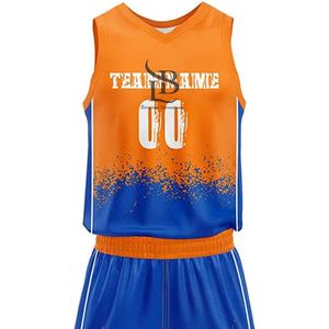 Meilleur fabricant fournisseur de maillots de basket-ball personnalisés avec logo, ensemble short, nouveau design avec option de taille plus, service OEM - Product Image 4
