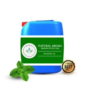Wholesale Factory Supply 100 Percent Pure Spearmint Essential Oil for Digestive Benefits from Indian Supplier
