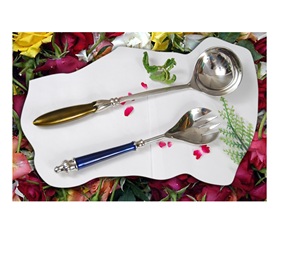 COUVERTS EN ACIER INOXYDABLE AVEC POIGNÉE EN ALUMINIUM POUR DÉCORATION DE TABLE À MANGER - Product Image 6