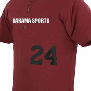 Uniforme de baseball personnalisé avec votre propre logo, vente chaude, conception de marque privée, ensembles d'uniformes de baseball en couleur unie - Product Image 3