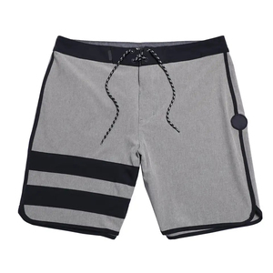 Shorts en toile tricotée style vintage pour homme, respirants, taille élastique, coupe ample, décontractés, pour le quotidien, l'extérieur et l'été - Product Image 3