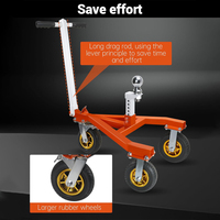 Nouveau chariot de remorquage manuel en acier RGB de 7500 lb pour la fabrication et les accessoires de motos – Vente en gros
