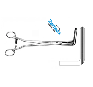 Wertheim Hystérectomie Forceps Atrauma 24cm Instruments chirurgicaux et dentaires Fabricant et exportateur - Product Image 2