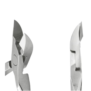 Mirror Polish Cuticle Nippers With 8 mm Tip Cuticle Trimmer <b>Plain</b> Handle Stainless Steel Nail Clippers With Customized Packing - Product Image 1