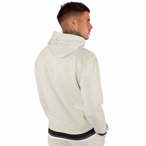 Sweat à capuche en coton/polaire pour hommes, pull à capuche, coupe régulière, mode hiver - Product Image 2
