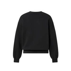 Deep <b>Grey</b> Mens Large Crew Neck Fleece Long Sleeve 100% Cotton Long Sleeve <b>Sweatshirt</b> - Product Image 5