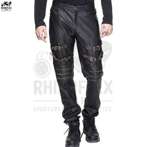 Pantalon en cuir professionnel de haute qualité Prix de gros Pantalon en cuir de qualité pour hommes à bon prix - Product Image 5