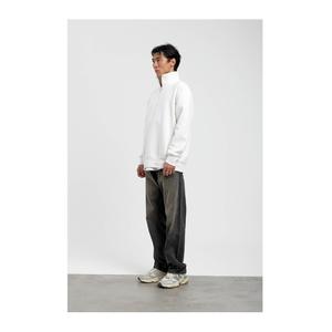 Men's Embroidered Winter <b>Hoodies</b> & Sweatshirts-Customizable Plus Size 100% Cotton Oversized Fit with Pocket Design - Product Image 4