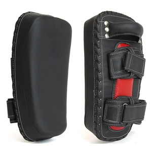 Venta al por mayor de entrenamiento profesional Sparing Focus Mitts Pad de alta calidad de cuero de vaca de primera calidad de cuero genuino - Product Image 1