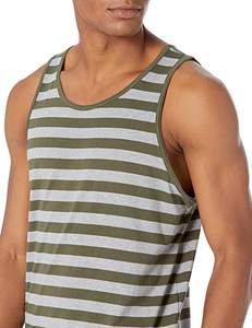 Custom Gym Tank Top for <b>Men</b> Dropped Armhole 100% Cotton Tank Tops Plain Gym Vests Blank <b>Sport</b> Tank Top <b>Men</b> - Product Image 3