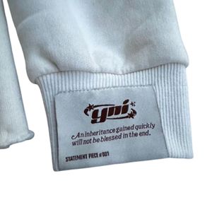 Sudaderas con capucha transpirables de secado rápido con estampado personalizado y forro polar de algodón 100% pesado para hombre, sudaderas altas con diseño de bolsillo - Product Image 4