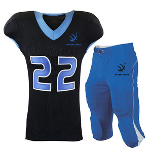 Unisex American Football Uniforms New Design Heat-Transfer Printed Breathable 100% Polyester Sports <b>Gear</b> Team Wear Stylish Sets - Product Image 5