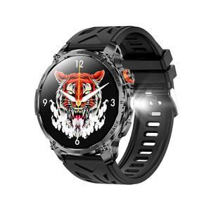 นาฬิกาสมาร์ทวอทช์ GT9IW07 ทนทาน แบตเตอรี่ขนาดใหญ่ 1000mAh ไฟฉาย LED กันน้ำระดับ IP68 สำหรับกิจกรรมกลางแจ้ง นาฬิกาสมาร์ทวอทช์สำหรับผู้ชาย - Product Image 2