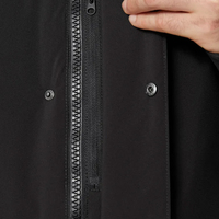 Premium Kalite Uzun Kürk Detaylı Erkek Parka Mont, Özelleştirilmiş Logo, Düz Renk, Sokak Modası