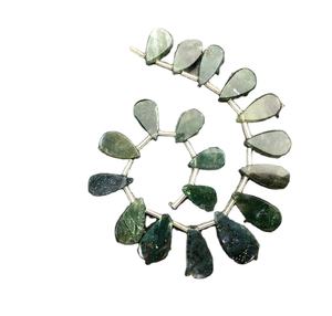 Gemas de cuarzo con forma de pera, joyería hecha a mano, Natural, Solar, 18 piezas - Product Image 1