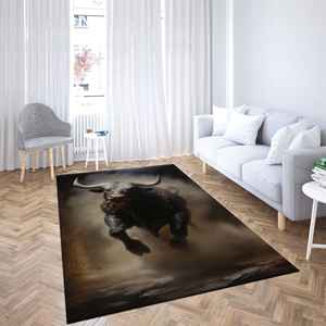 Tapis imprimé aux motifs vibrants : sublimez votre espace avec des motifs uniques, tapis doux non tissé - Product Image 1