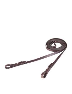 Rênes de bordure en cuir de cheval pliées bride de cheval fantaisie bride sans bride - Product Image 3