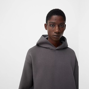 Sudadera con Capucha de Algodón Premium, Felpa, Unisex, Informal, Deportiva, Ropa de Calle con Capucha Ajustable, Bolsillos y Estampado de Logotipo - Product Image 3