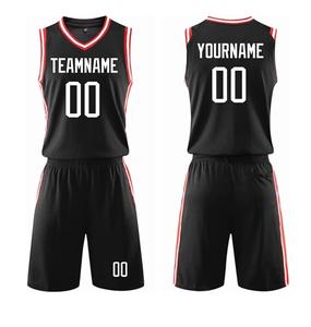 ชุดยูนิฟอร์มบาสเก็ตบอลออกแบบโลโก้เองได้ พร้อมหมายเลขทีมสโมสร ปักอย่างดี รับผลิตตามแบบ OEM มีไซส์ใหญ่พิเศษ ผ้าต้านเชื้อแบคทีเรีย ระบายอากาศได้ดี 100% - Product Image 1