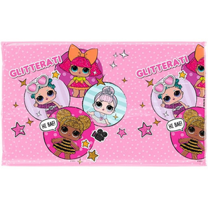 Nappe rectangulaire en plastique Lol Surprise Cartoon 1,2x1,8m pour décoration de fête, lot de 2 - Product Image 2