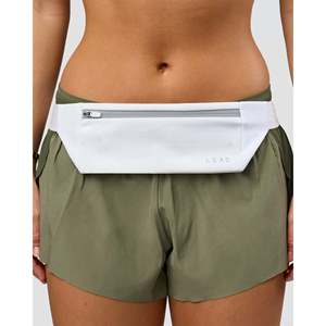 Sac de fitness réfléchissant blanc Accelerate Run Belt - Product Image 3