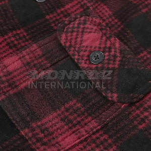 Camisa de franela de algodón 2025 de alta calidad para hombre con diseño personalizado 100%, suministro a granel con características personalizadas - Product Image 4