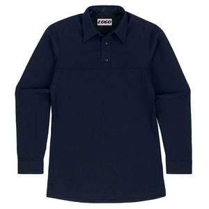 Chemises polo de sécurité personnalisées 100% coton, manches longues, événement estival, garde, HSI HSI-SP23, impression numérique unisexe, aiguille - Product Image 6