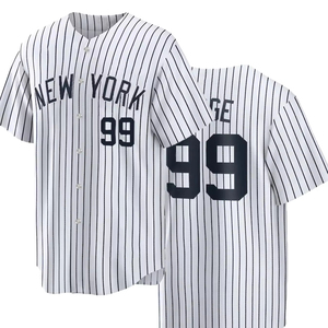 <b>Men's</b> Baseball Jersey Retro Baseball <b>Shirt</b> Slightly Stretch Breathable Embroidery Sports Uniform For Training Competition <b>Party</b> - Product Image 1