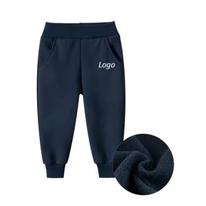 Vente en gros de pantalons élégants en coton leggings imprimés pour enfants vêtements tendance pour bébé garçon pour un usage quotidien automne printemps motif à rayures - Product Image 4