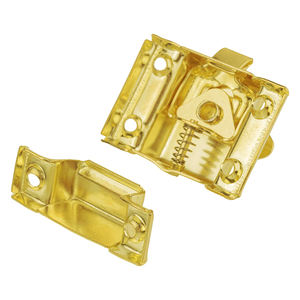 Serrure de porte d'armoire en acier inoxydable, avec bouton en fonte, idéale pour placard de cuisine - Product Image 1