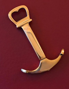 Abrebotellas náutico de latón hecho a mano, herramienta de barra Marina Vintage, accesorio decorativo coleccionable marítimo para decoración del hogar - Product Image 2