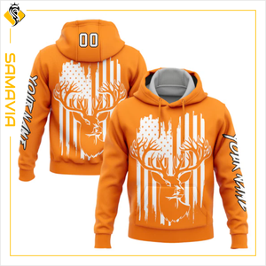 Sudadera con capucha sublimada con estampado personalizado de SAMAVIA, Sudadera con capucha de poliéster transpirable para deportes y ropa informal - Product Image 1