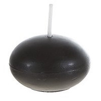 CGA077-BK - 1.5 <b>Floating</b> <b>Candles</b> - Black - Product Image 2