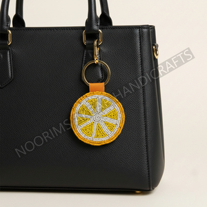 Llavero de regalo con bordado de cuentas redondas para organizadores de eventos que necesitan diseños personalizados al por mayor - Product Image 2