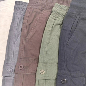 Six poches hommes personnalisé de haute qualité 100% coton taille hommes solide blanc décontracté Sweat Cargo Shorts pantalon avec poches - Product Image 6