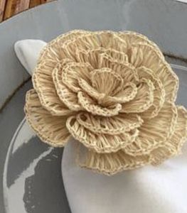 Porte-serviettes de canne pour cadeau artisanat fait à la main nouveaux anneaux de serviette en rotin de conception personnaliser l'emballage - Product Image 6