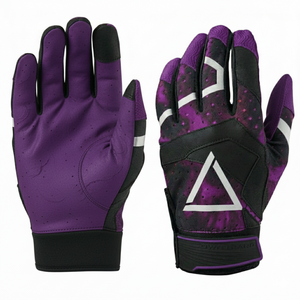 Gants de frappe de baseball personnalisés en gros, résistants à l'abrasion, évacuant l'humidité, traction stable, profilés, gants de frappe de softball en vrac - Product Image 5