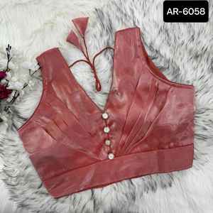 Heavy Work Party Wear Saree Diseñador Bordado de seda y doble secuencia Trabajo Estilo Bollywood Diseñador Saree Blusa con tamaño libre - Product Image 3