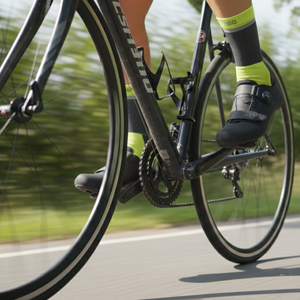 Chaussettes de cyclisme à Compression professionnelle, haute Performance, respirantes, antidérapantes, pour Sport de plein air, vélo de route, vélo de montagne - Product Image 6