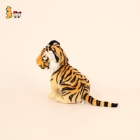 30cm Jungle Tiger Shaped Plüsch tier Anpassbares Geburtstags geschenk Weiches Nylon Silikon Gummi Fleece CE-zertifizierte ODM PP Baumwolle
