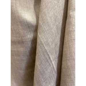 Bufanda de Pashmina Tejida a Mano, Suave, Color Taupe Natural, Estilo Largo - Product Image 3