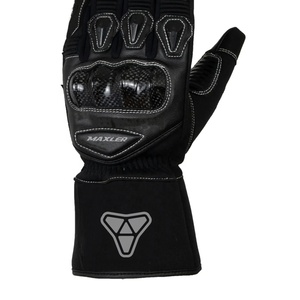 Gants courts de moto d'hiver Nouveau Design Antidérapant Plein Doigt Imperméable Cuir Élastique et Respirant - Product Image 6