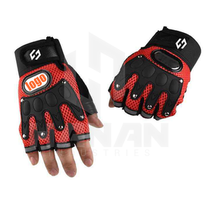 Guantes de Ciclismo de cuero OEM con impresión de logotipo Opciones de color únicas Función de pantalla táctil para el suministro al por mayor al aire libre - Product Image 2