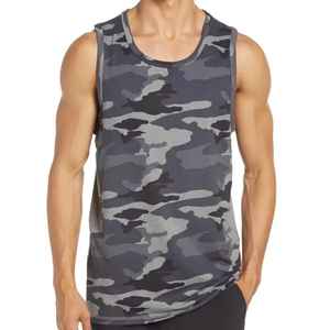 Slim Fit Heavy Cotton Workout Gym <b>Men's</b> Tank Top <b>Sleeveless</b> Cut Off Muscle Shirts Acid Wash <b>Tshirts</b> Custom Logo Loose Fit Tees - Product Image 3